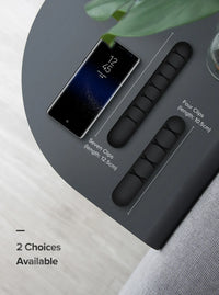 CleanDesk Cable Clips – Soft Silicone Wire Managers