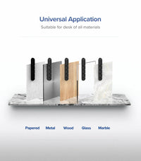 CleanDesk Cable Clips – Soft Silicone Wire Managers