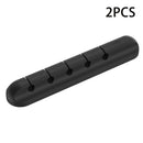CleanDesk Cable Clips – Soft Silicone Wire Managers