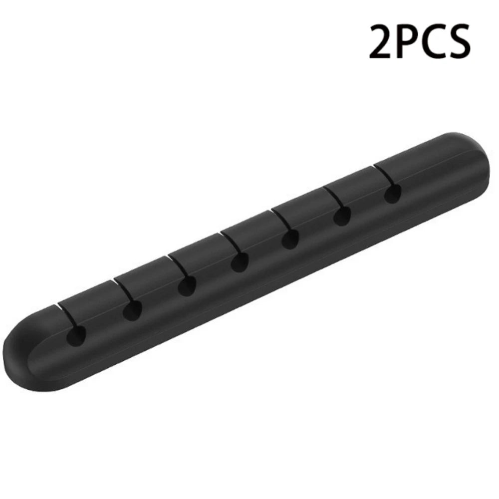 CleanDesk Cable Clips – Soft Silicone Wire Managers