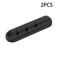 CleanDesk Cable Clips – Soft Silicone Wire Managers